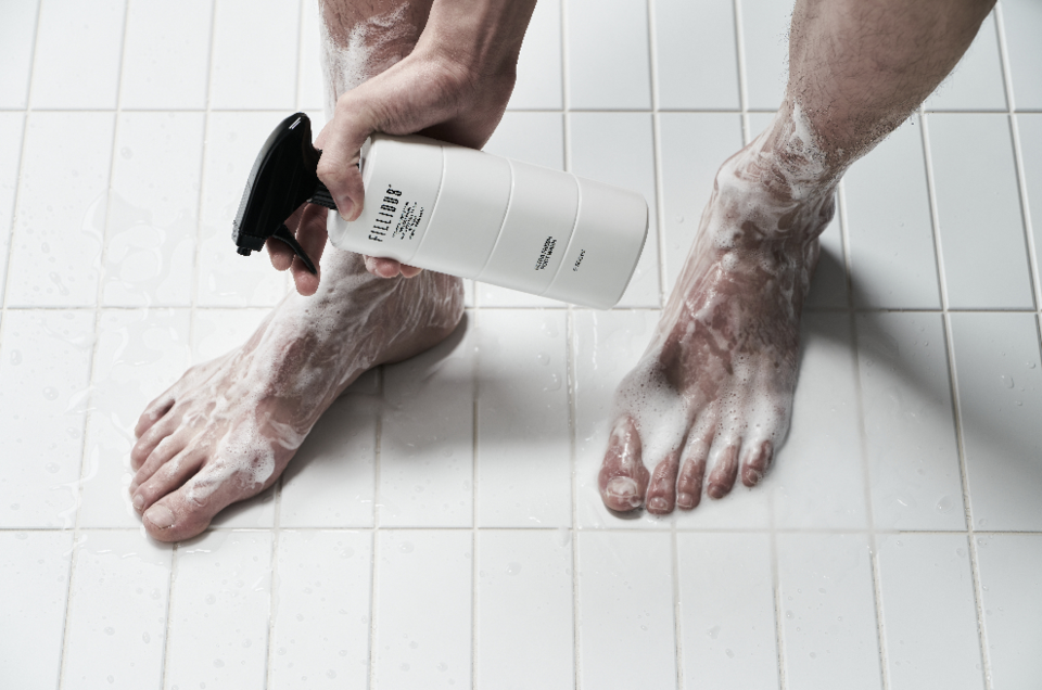 동아제약의 퍼스널 케어 브랜드 필리더스가 아이와 친해지고 싶은 아빠들을 위해, 남자들의 체취 관리 방법을 소개한다. 사진=동아제약