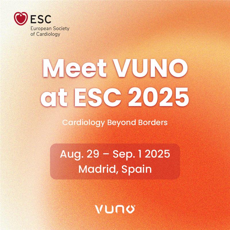 뷰노가 오는 29일부터 9월 1일(현지시간)까지 스페인 마드리드에서 열리는 ‘유럽심장학회 연례학술대회(ESC Congress 2025)’에 처음으로 참가해 AI 기반 심전도 분석 관련 초록 4건을 발표한다. 사진=뷰노