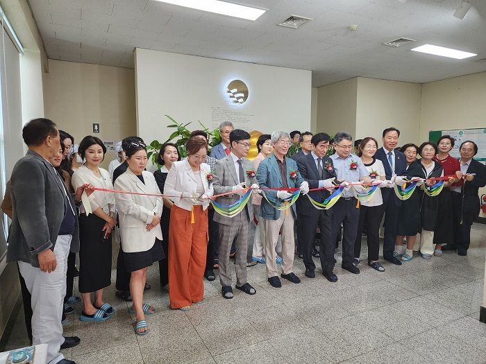 ㈜두루원 공장에서 진행된 ㈜제이온 ‘디플 솔잎 효소’ 출시 관련 행사 모습. 사진=두루원