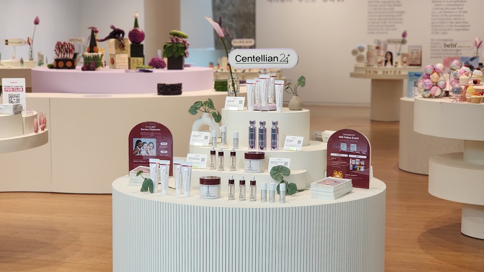 동국제약 센텔리안24, ‘K-뷰티 부스트 인 뉴욕 2025’ 부스. 사진=동국제약