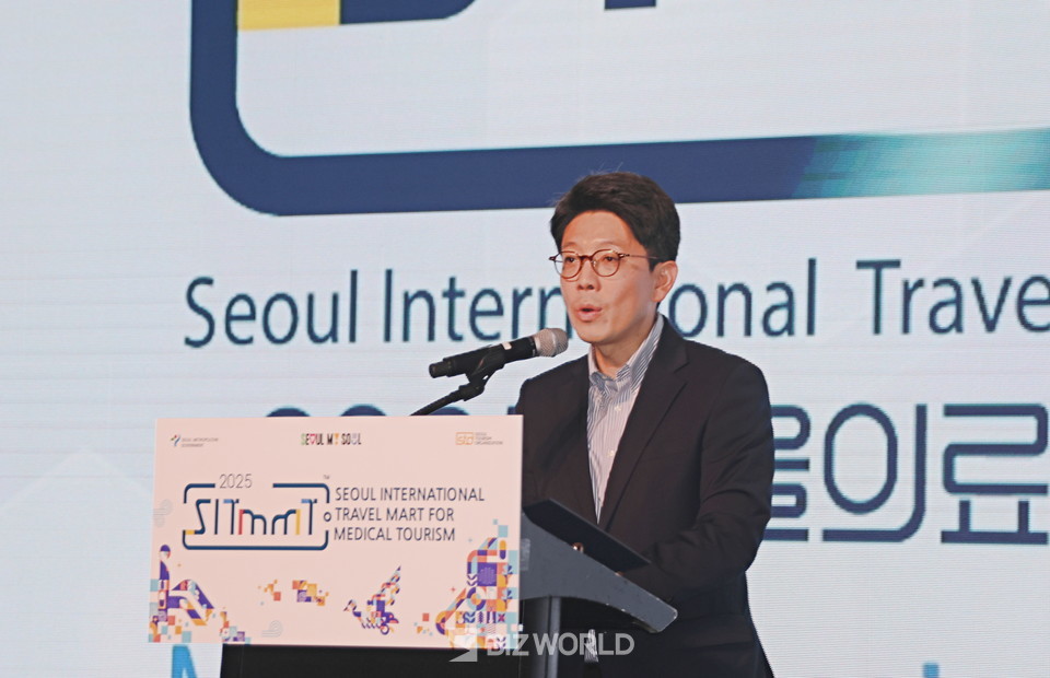 김병민 서울시 정무부시장이 개회사를 하고 있다. 사진=손진석 기자