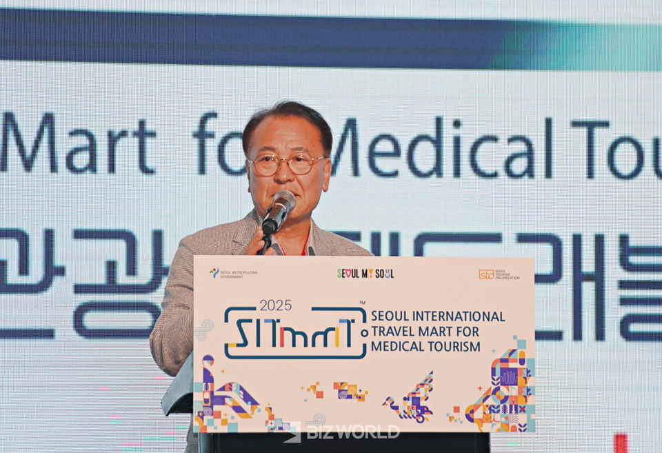 이종환 서울시의회 부의장의 축사를 하고 있다. 사진=손진석 기자