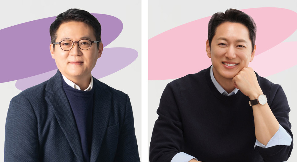 재능문화 'Heartpool : 하트풀' 특강에 나서는 김경일 교수(왼쪽)와 한석준 아나운서. 사진=재능문화