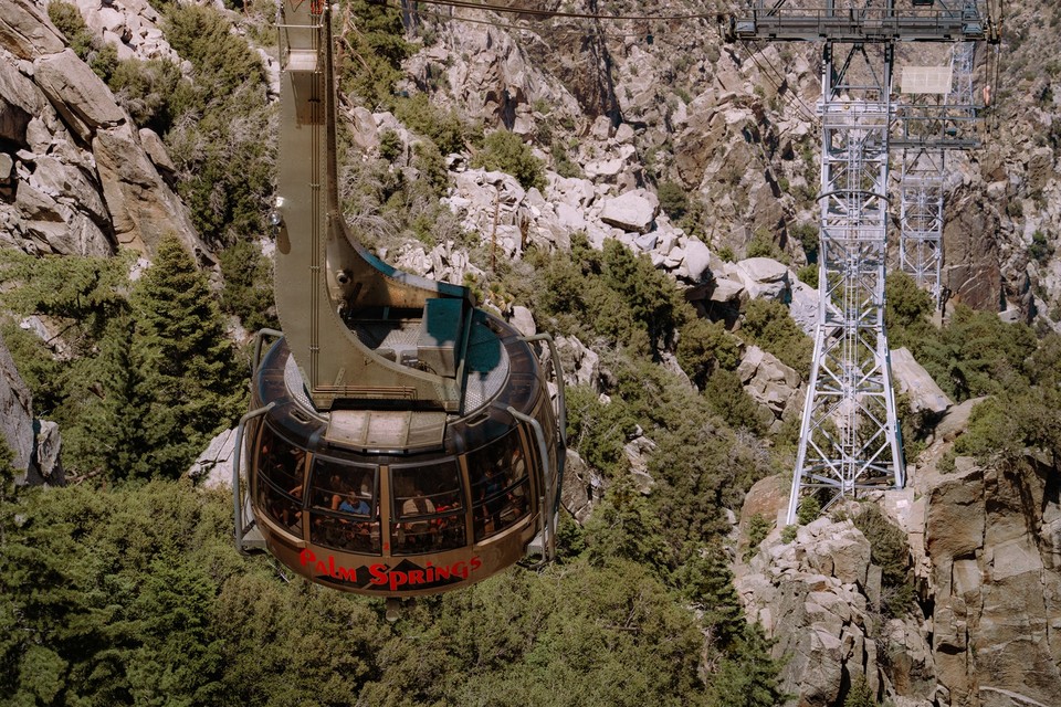 팜스프링스 에어리얼 트램웨이. 사진=캘리포니아관광청