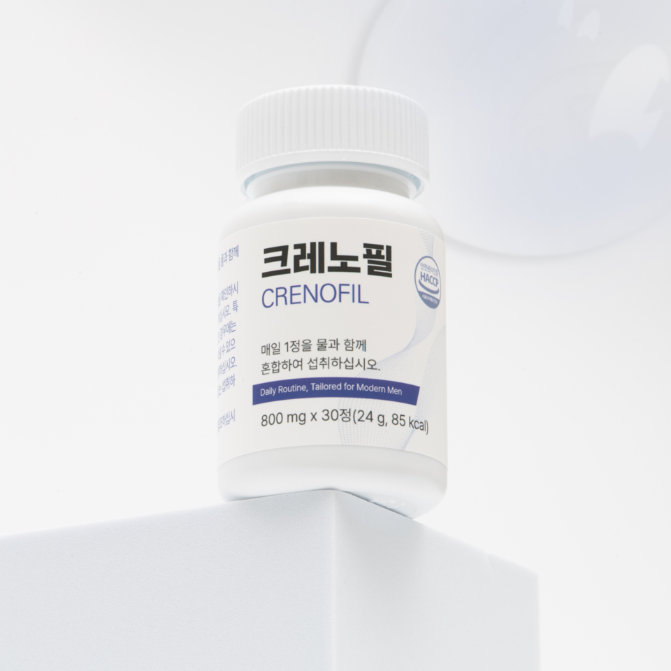 건강기능식품 전문 브랜드 '테노젠'은 자사의 대표 제품 ‘크레노필’이 1차부터 4차까지 연속 완판을 기록하며, 현재는 5차 물량 예약 판매에 돌입했다고 밝혔다. 사진=테노젠