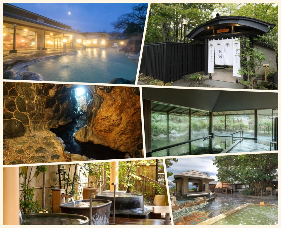 부킹닷컴이 추천하는 초가을 일본 온천여행 6선. 사진=부킹닷컴