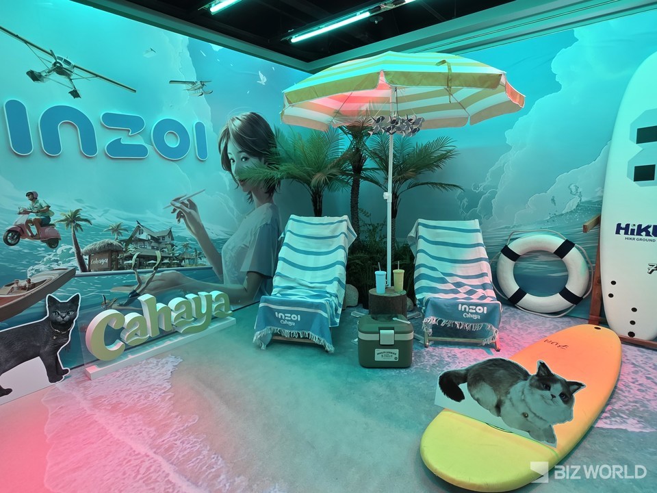 크래프톤 '인조이' 부스. 사진=이효정 기자