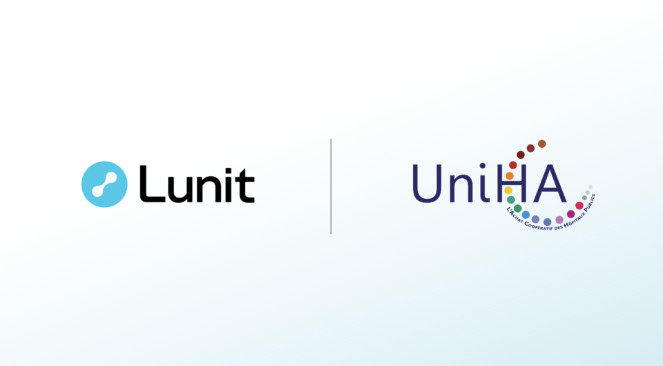 루닛이 프랑스 최대 공공병원 구매협동조합 '유니하(UniHA)'의 유방암 진단 AI 솔루션 입찰에서 공급업체로 선정됐다. 사진=루닛