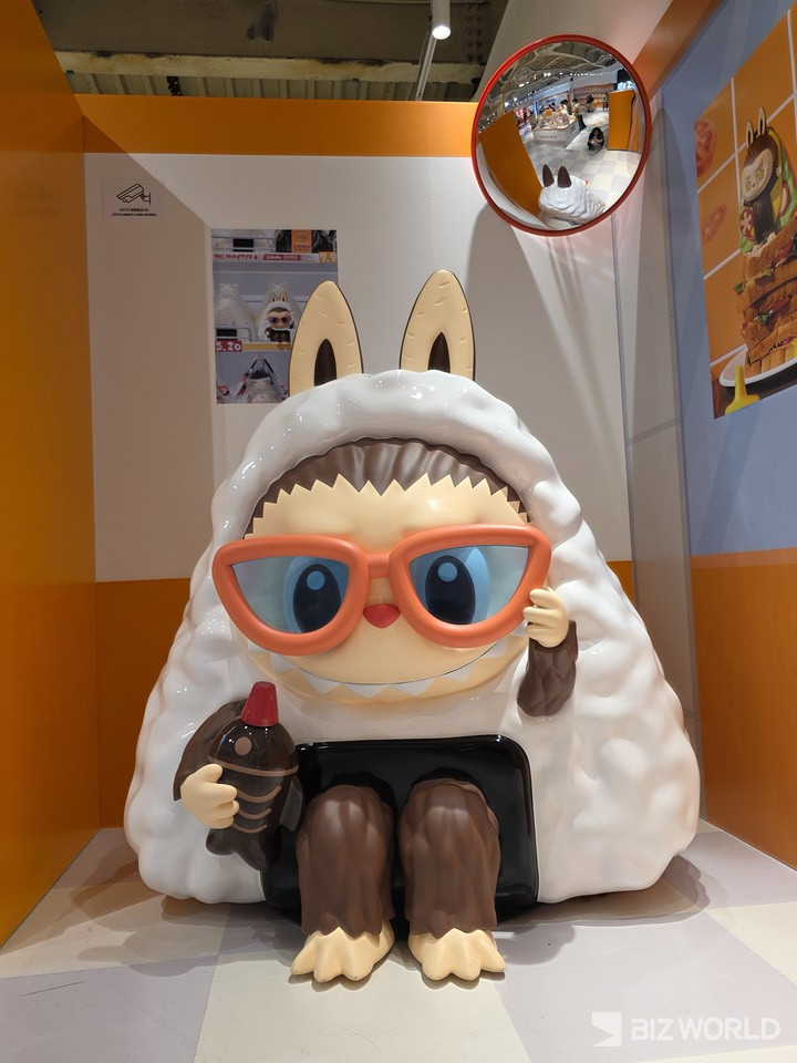 라부부 조형물. 사진=이효정 기자