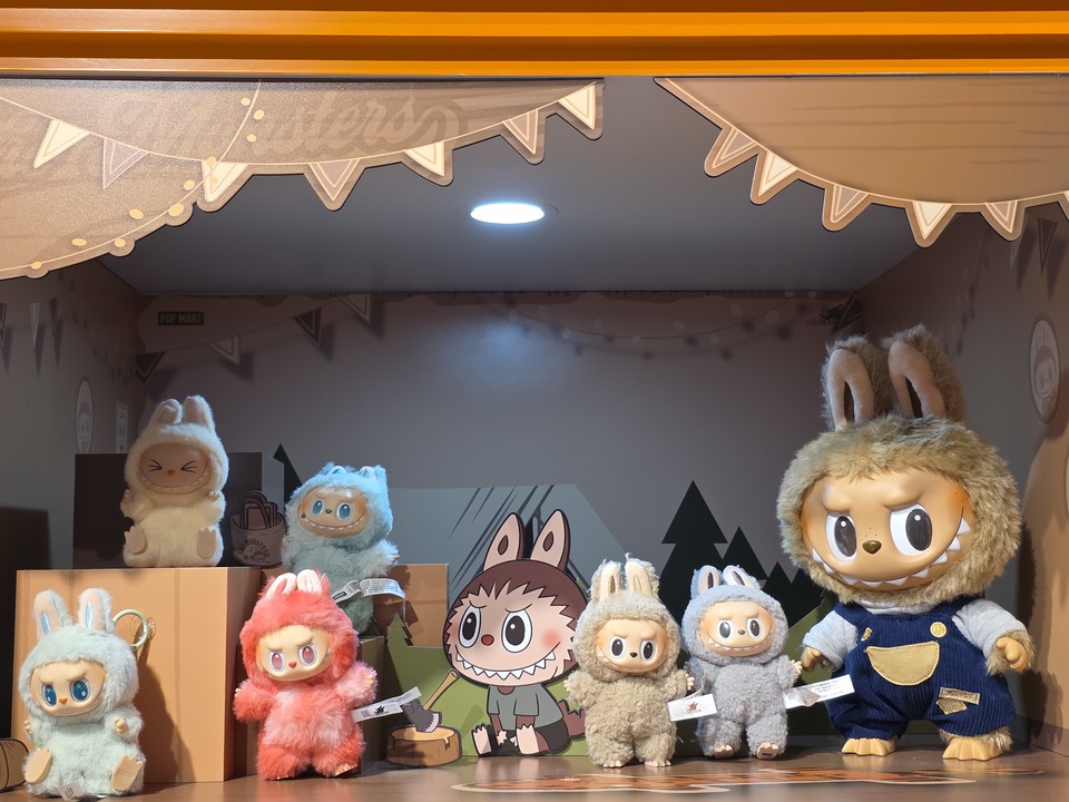 라부부 피규어들. 사진=이효정 기자