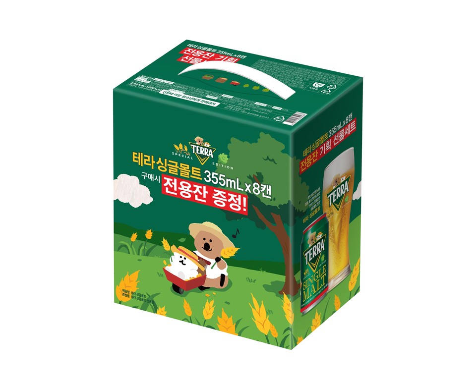 테라 싱글몰트 에디션 선물세트. 사진=하이트진로