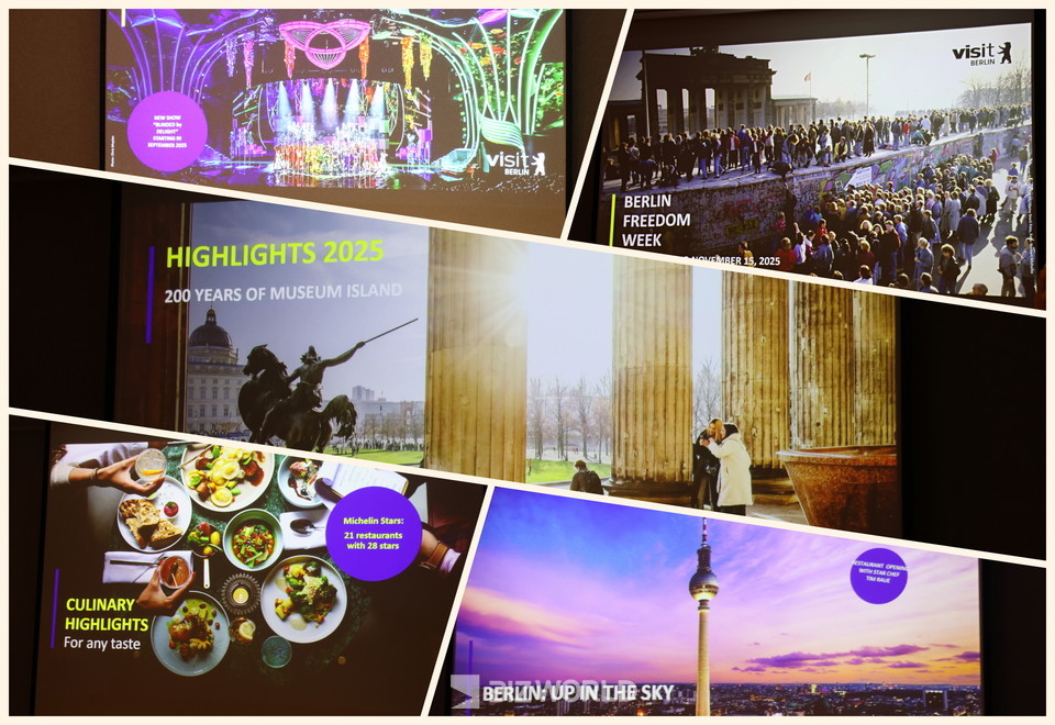 베를린 관광 2025-2026 주요 하이라이트 설명. 사진=손진석 기자