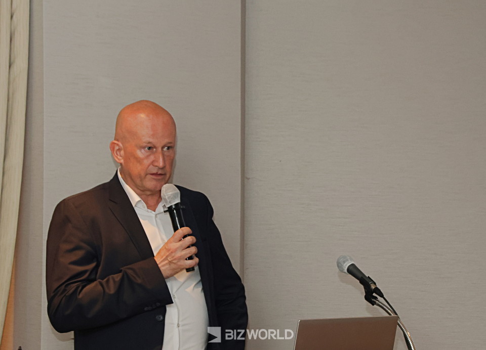 랄프 오스텐돌프(Ralf Ostendorf) 베를린관광청 마케팅 이사가 베를린의 주요 행사에 대해 이야기 하고 있다. 사진=손진석 기자