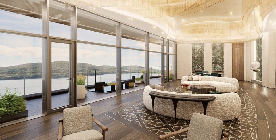 소노캄 경주 'PRS 스위트' 거실 모습. 사진=대명소노그룹 소노인터내셔널