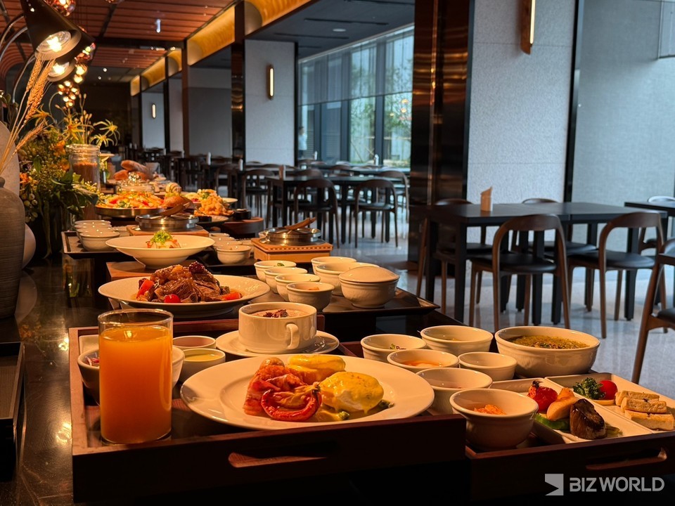 소노캄 경주의 셰프스키친 '담음'에서는 약 80여종의 풍성한 메뉴가 마련되는 만큼 다채로운 미식의 경험을 기대할 수 있다. 사진=김미진 기자 