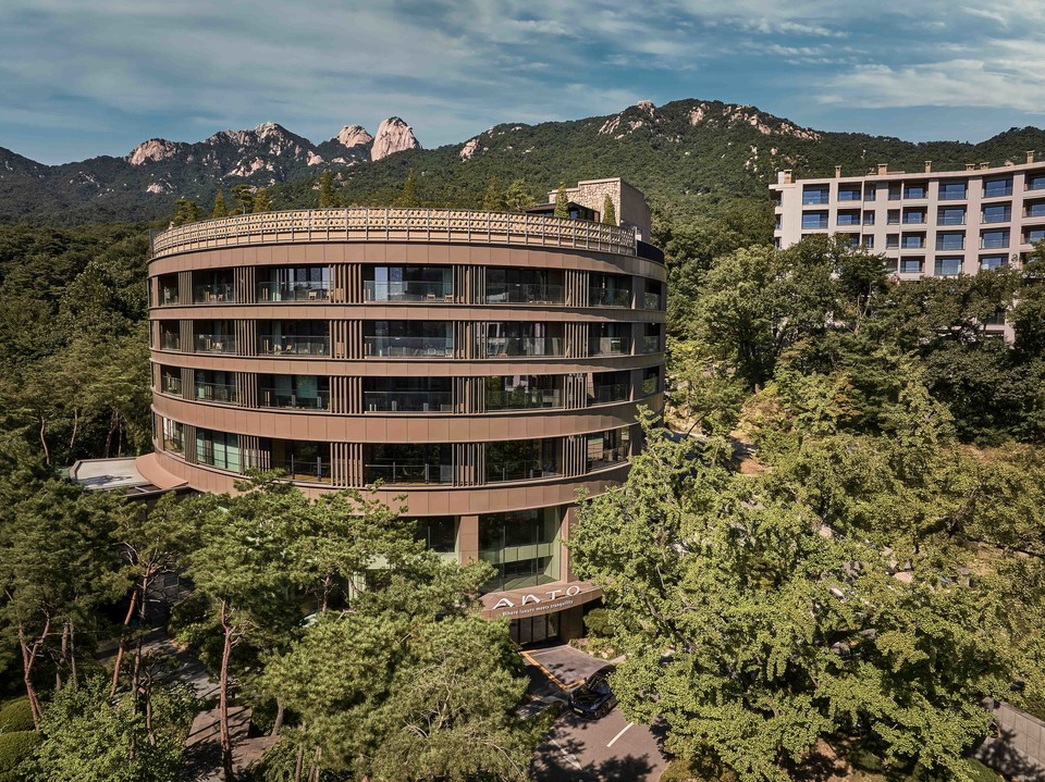 북한산 속 안토. 사진=한화호텔앤드리조트