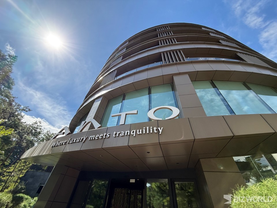 지난 23일 방문한 '안토' 114동 모습. 사진=김미진 기자