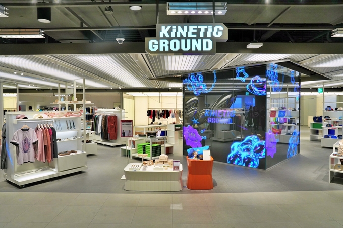 키네틱 그라운드 전경. 사진=롯데백화점