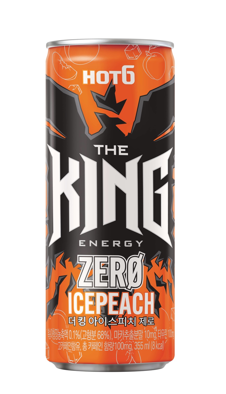 핫식스 더킹 아이스피치 제로. 사진=롯데칠성음료