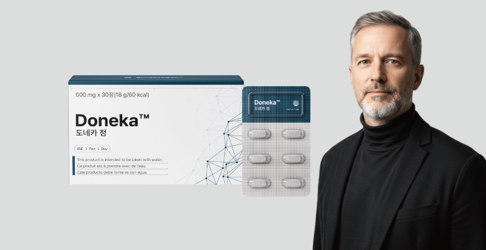 건강 보조제 브랜드 ‘시냅스젠(SynapseGen)’이 새로운 복합 성분 제품 ‘도네카정(Doneka)’ 을 국내 시장에 출시했다고 29일 밝혔다. 사진=시냅스젠