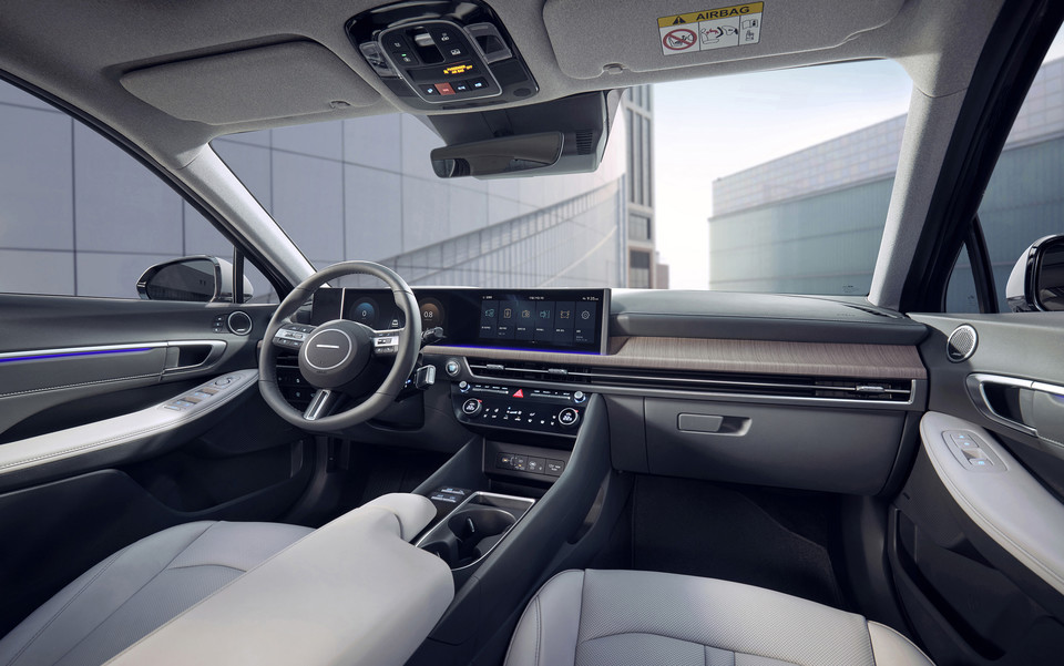 2026 쏘나타 디 엣지 실내. 사진=현대자동차