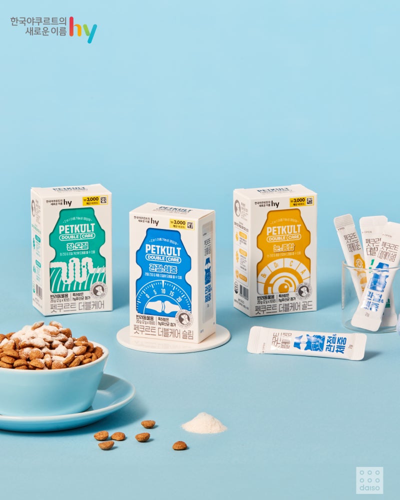 '펫쿠르트' 제품 연출 이미지. 사진=아성다이소
