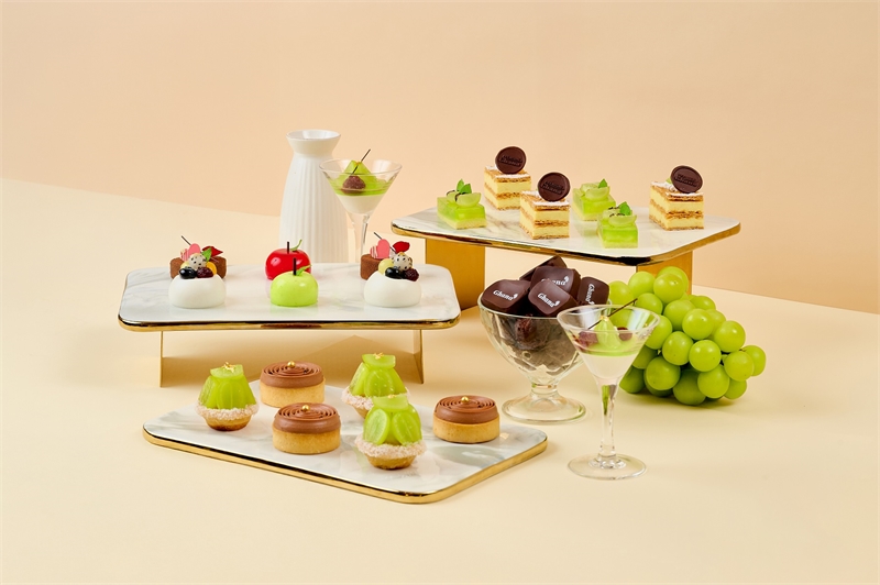 롯데호텔 서울의 샤인머스캣 디저트 뷔페. 사진=롯데호텔앤리조트
