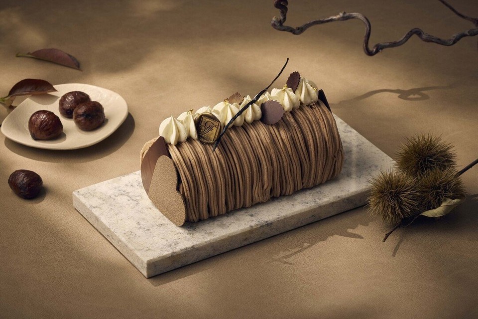 페어몬트 앰배서더 서울의 몽블랑 케이크. 사진=페어몬트 앰배서더 서울