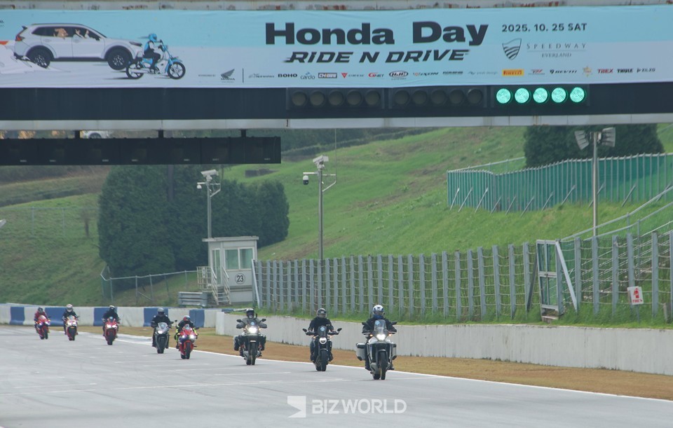 트랙주행 모습. 용인=손진석 기자