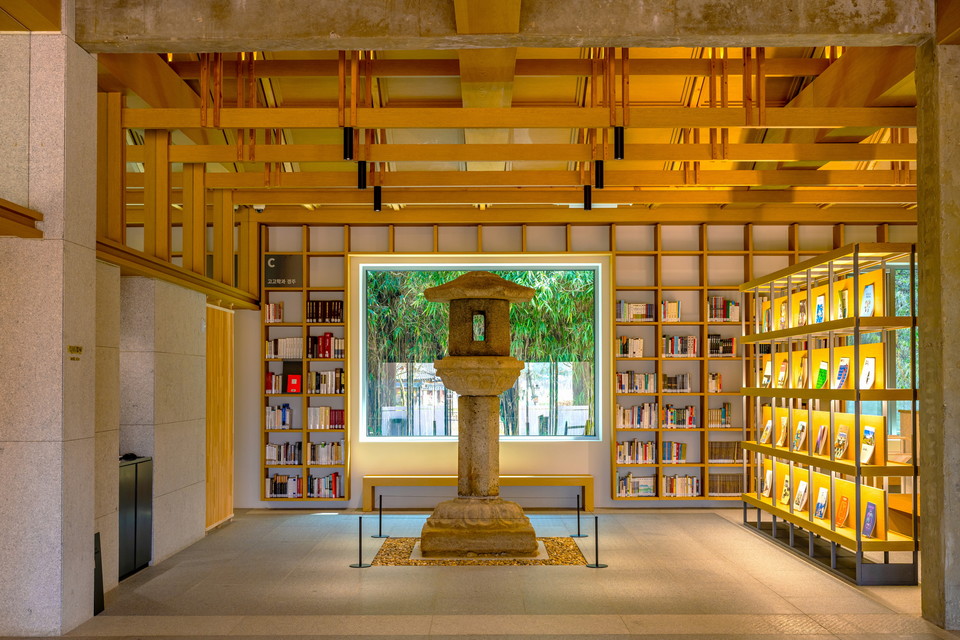 경주국립박물관 내 신라천년서고. 사진=한국관광공사