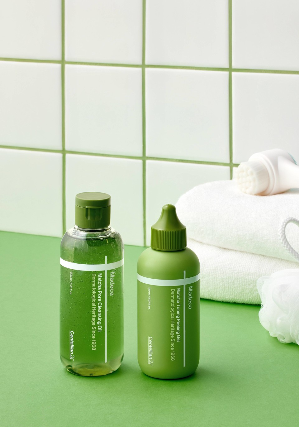 센텔리안24 ‘마데카 말차 클렌징’ 2종. 사진=동국제약