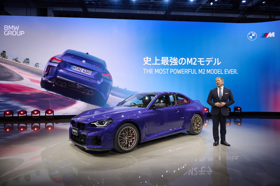 재팬 모빌리티쇼 2025에서 공개된 BMW M2 CS 스페셜 에디션. 사진=BMW 그룹