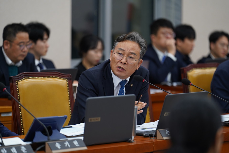 손명수의원이 국정감사에서 질의하고 있다. 사진=손명수 의원