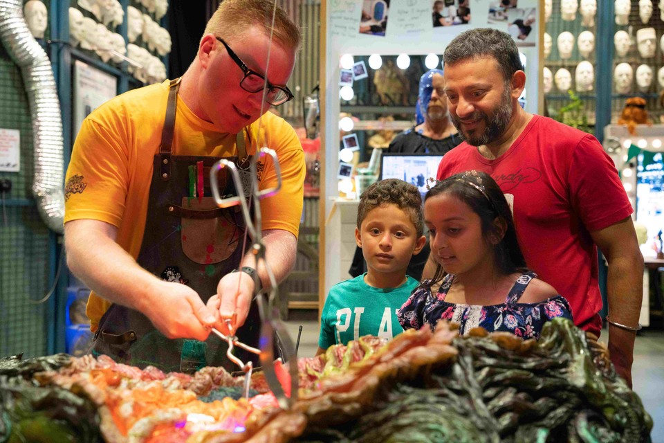 오클랜드 웨타 워크숍 언리쉬드 체험관. 사진=Ocean Mead