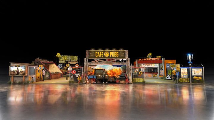 지스타 2025 크래프톤 부스 조감도. 사진=크래프톤