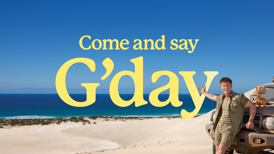 ‘Come and say G’day’ 캠페인 스틸 – 로버트 어윈, 포트링컨(Port Lincoln, 사우스 오스트레일리아). 사진=호주관광청