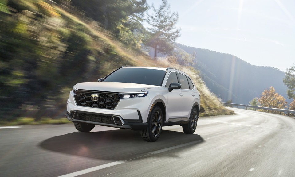 2026년형 뉴 CR-V 하이브리드 전측면. 사진=혼다코리아