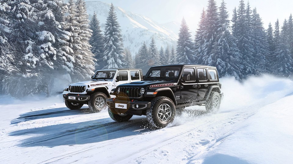 -지프 윈터하우스 시승행사 진행. 사진=지프