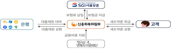 새도약론 운영구조. 그래픽=금융위원회