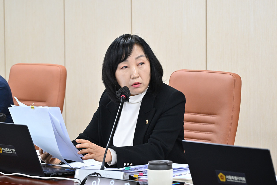 이영실 서울시의원. 사진=서울시의회