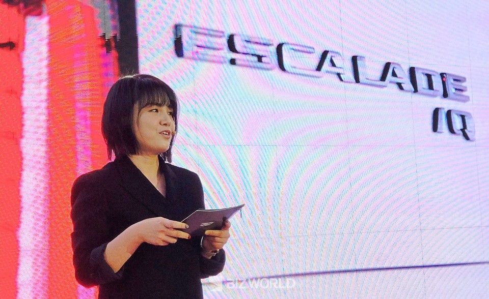 이은정 캐딜락 마케팅팀 부장이 상품설명을 하고 있다. 사진=손진석 기자