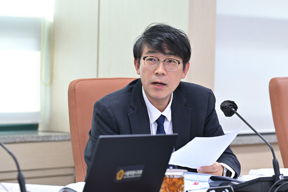 이병도 서울시의원이 행정사무감사에서 질의를 하고 있다. 사진=서울시의회