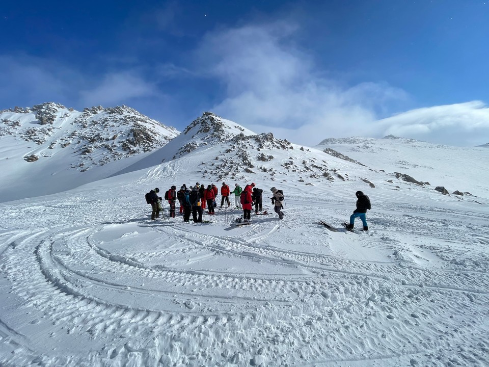 겨울 스포츠의 숨은 성지, 리제 오빗(Ovit)의 설경. 사진=튀르키예문화관광부