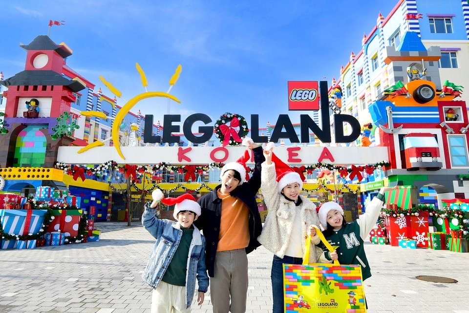 레고랜드 겨울 축제 메리 브릭스마스가 11월 21일 개시된다. 사진=레고랜드 코리아