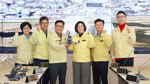 안성시가  ‘재난 안전 드론 영상관제 시스템’을 공식 가동하며 재난 대응 체계를 한층 강화한다. 사진=안성시