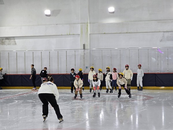 남양주시가 운영한 ‘2025 어린이 빙상 아카데미’ 교육현장  사진=남양주시