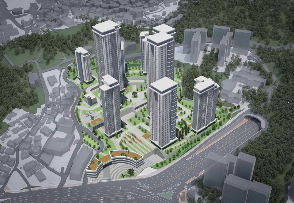 동작구 본동 공공재개발 사업 조감도. 사진=SH