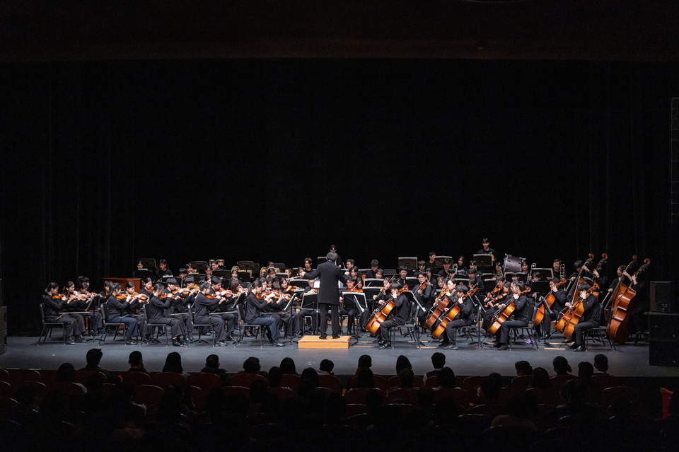 한국토요타자동차가 후원하는 ‘2025 누구나 꿈나무 오케스트라 정기연주회’가 진행되고 있다. 사진=한국토요타자동차