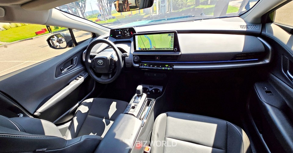 5세대 프리우스 실내. 사진=손진석 기자