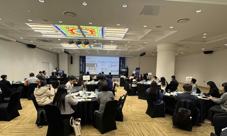 한국발명진흥회 부산지부(지부장 정찬길)는 지난 14일 호텔농심에서 부산대학교 창업지원단과 공동으로 2025년 ‘IP창업클럽(IP창업 그라운드 네트워킹 데이)’을 개최했다고 25일 밝혔다. 2025년 IP창업클럽 장면. 사진=한국발명진흥회 부산지부